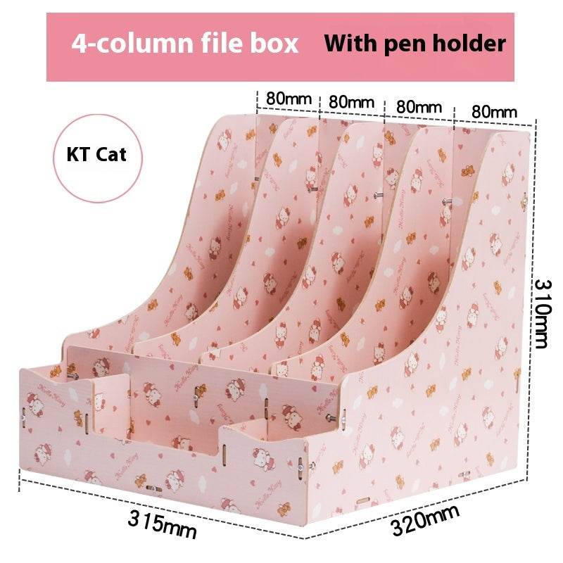 Minimalist Wooden Desk Organizer Office Table Organizer - EX-STOCK Canada