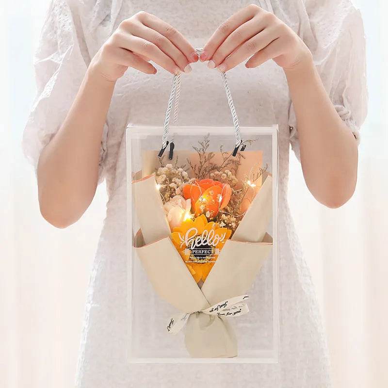 Soap Rose Bundle Gift Box - EX-STOCK Canada