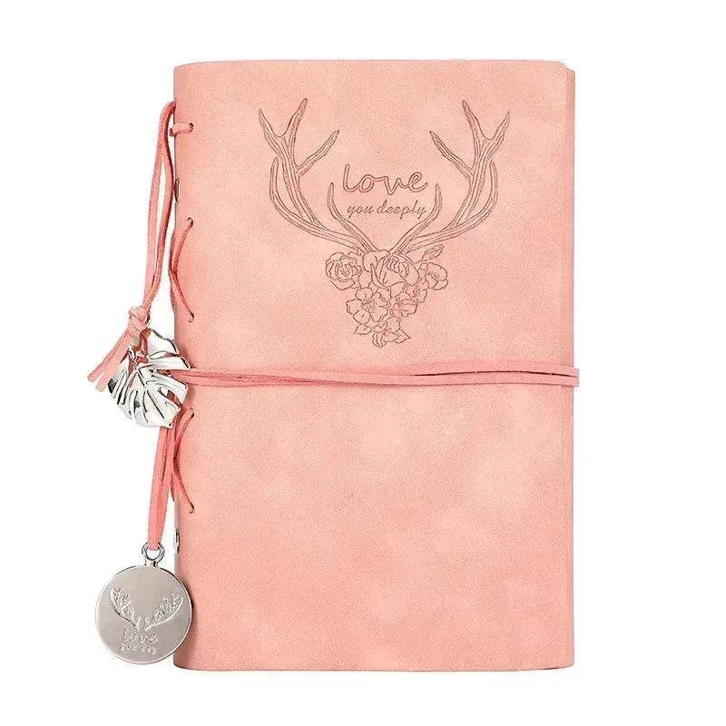 Notebook A6 Leather Loose-leaf Tally Book Note Pad Memo Note Book - EX-STOCK Canada