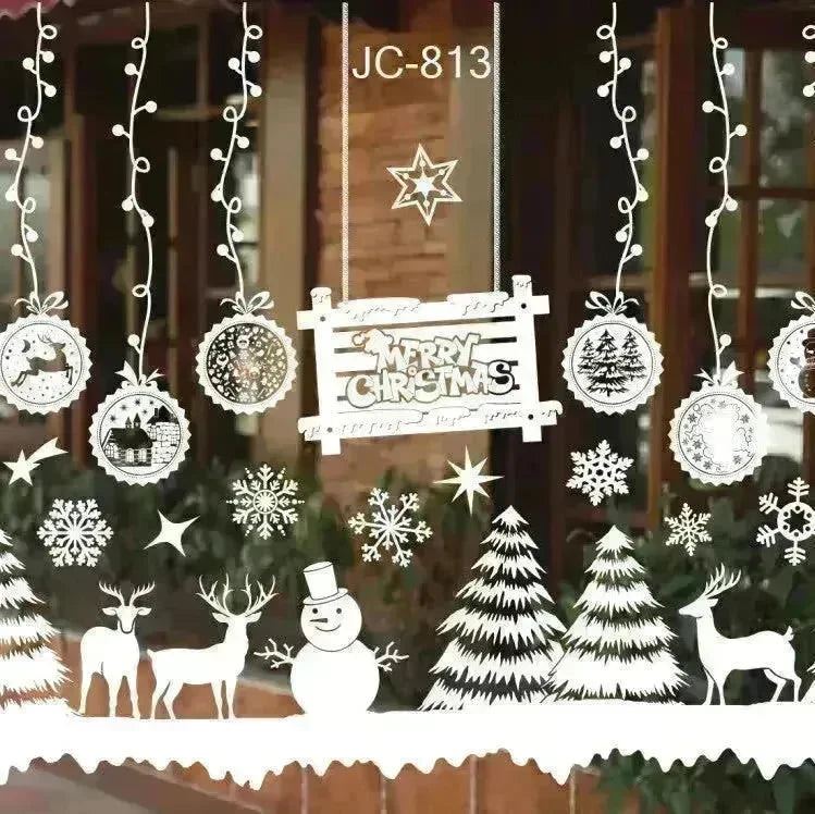 New Christmas Decorations Christmas Window Stickers - EX-STOCK CANADA