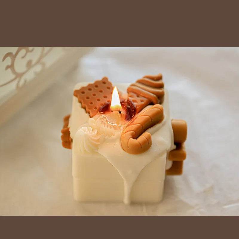 Homemade Gingerbread Man Christmas Scented Candles - EX-STOCK Canada