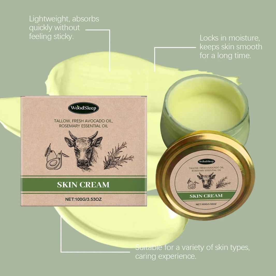 Tallow Cow Fat Natural Organic Skincare Cream - EX-STOCK CANADA