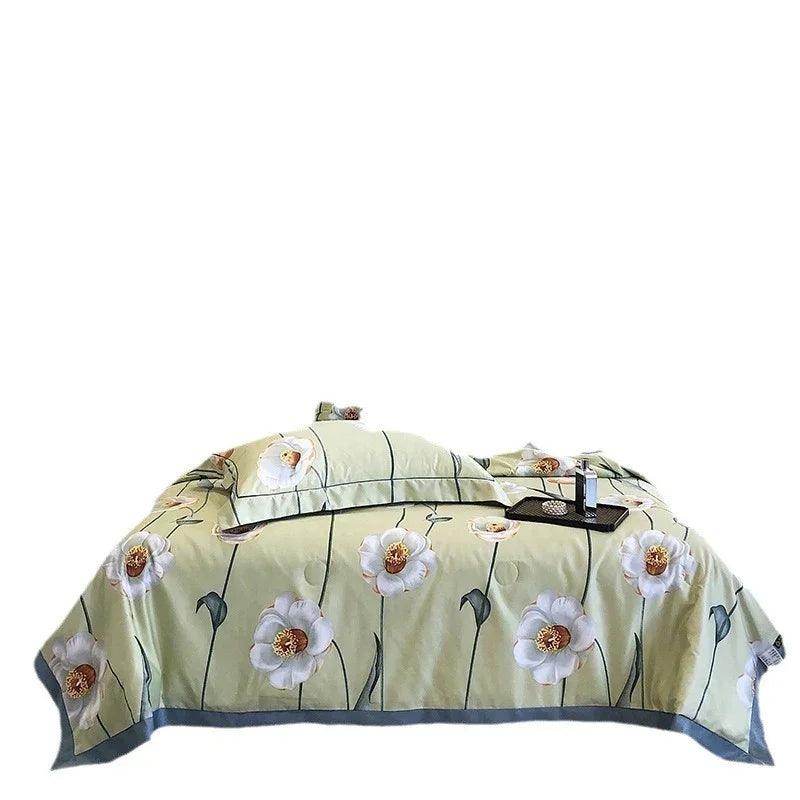 Housse de couette rafraîchissante d'été en Tencel lavable et aéréeEX-STOCK Canada