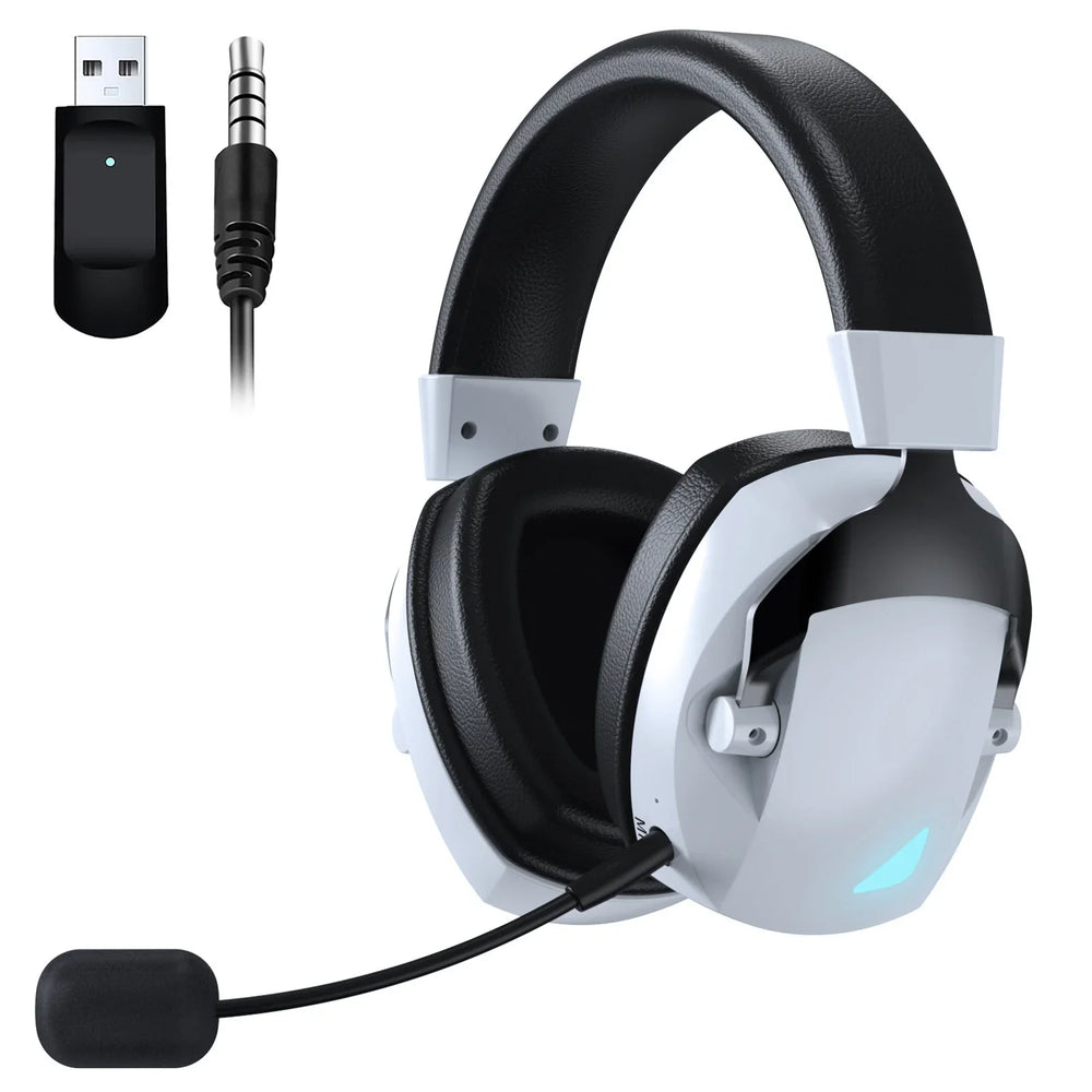 Cross-Border Over-Ear Bluetooth Headphones With Wireless Microphone 2.4G Dual-Mode, For E-Sports, Gaming PCs & PS5 EX-STOCK Canada