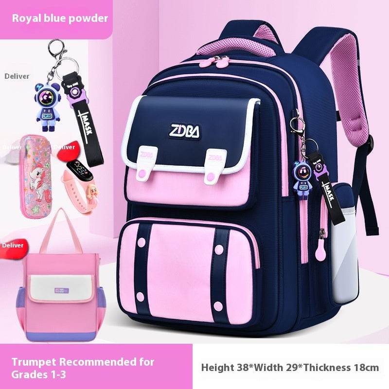 Elementary School Spine Protection Backpack Water resistant School bag - EX-STOCK Canada