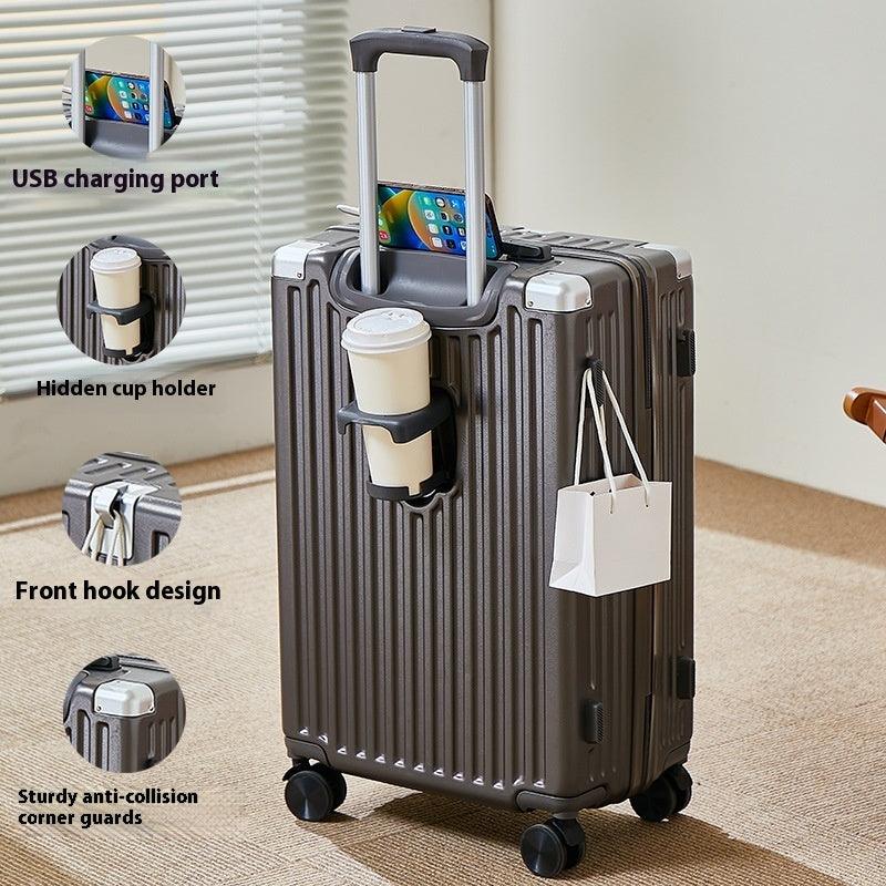 Multifunctional Portable Password Lock Zipper Luggage | EX-STOCK Canada