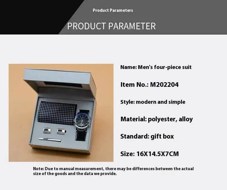 Practical Gift With Hand Gift Business Gift box Suit tie and Wrist Watch - EX-STOCK Canada