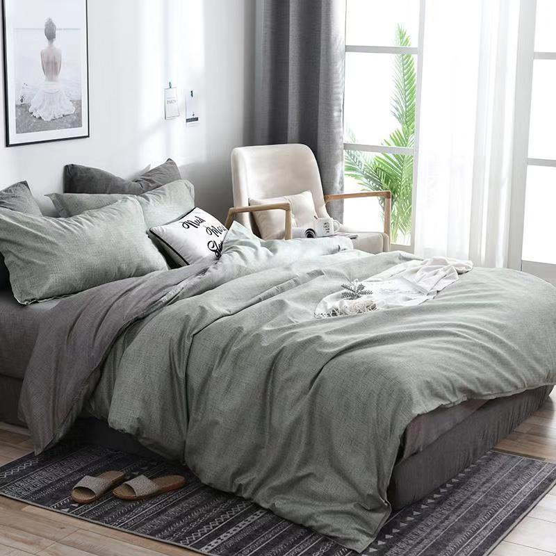 غطاء لحاف مع غطاء وسادتين 50x70 سم مجموعة أغطية سرير 3 قطعEX-STOCK Canada