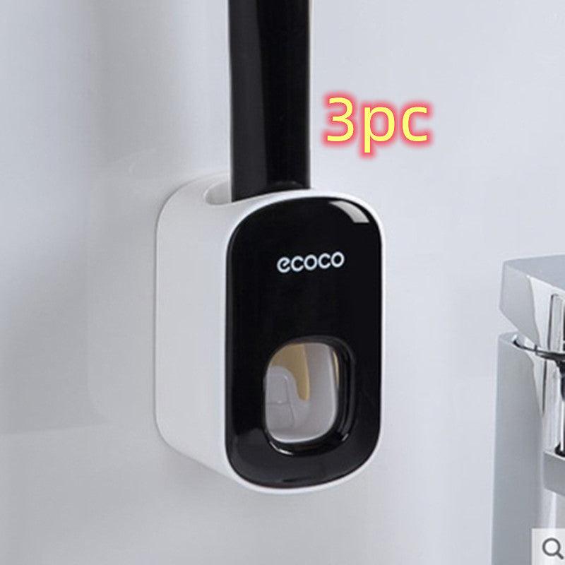 Porte-pâte dentifrice automatique mural Ensemble d'accessoires de salle de bain DistributeurEX-STOCK Canada