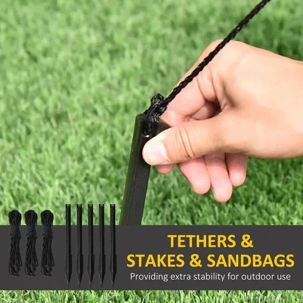 7ft Inflatable Halloween Decoration Pumpkin Reaper, Blow-Up Outdoor LED Yard Display With Lights For Garden, Party, Holiday EX-STOCK Canada