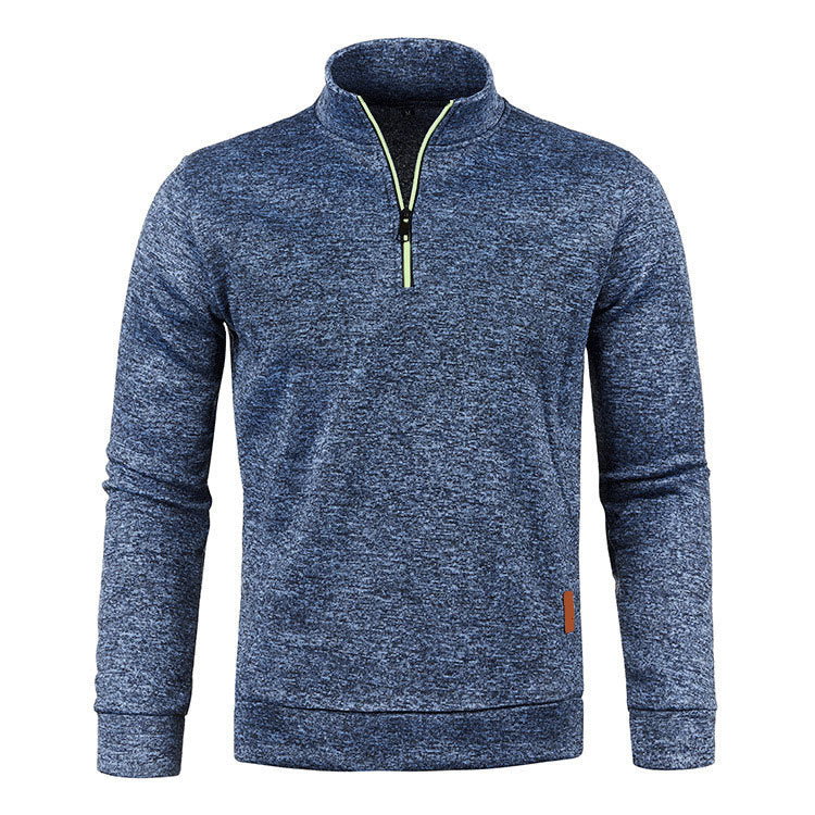 Autumn And Winter Men's Neckline Zipper Sweater | EX-STOCK product gallery photo 10