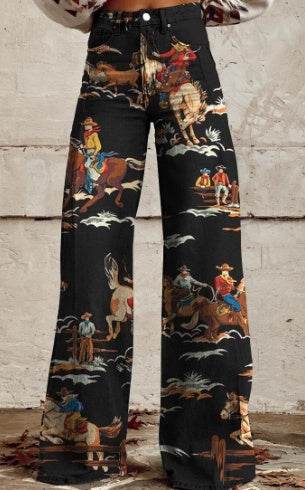 Women's Casual Pants Thin Imitation Jeans EX-STOCK Canada