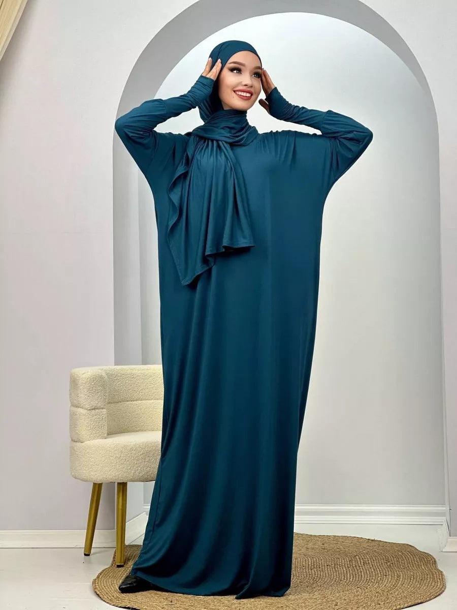 Women's Muslim Robe Polyester Fiber EX-STOCK Canada