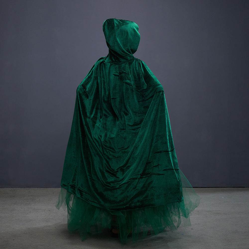 Halloween Costume Witch Children Dress Cloak Broom Set - EX-STOCK Canada