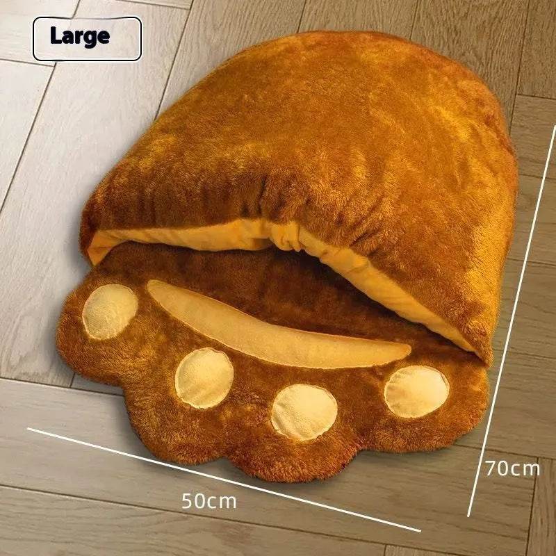 Winter Warm Thickened House Semi-closed Cat Nest - EX-STOCK Canada