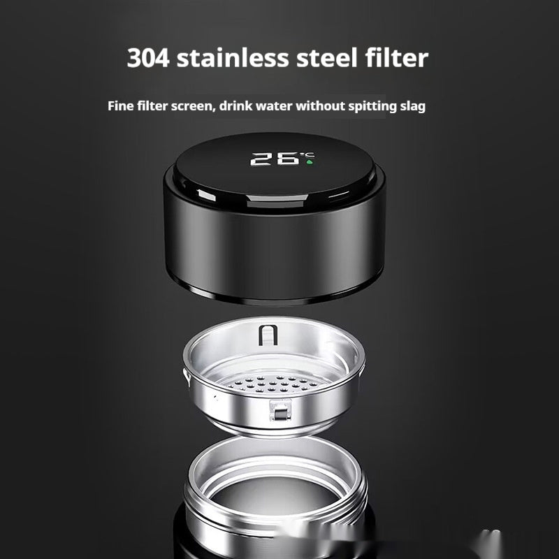 Smart Temperature Display High-grade Insulated Bottle Portable Large Capacity EX-STOCK Canada