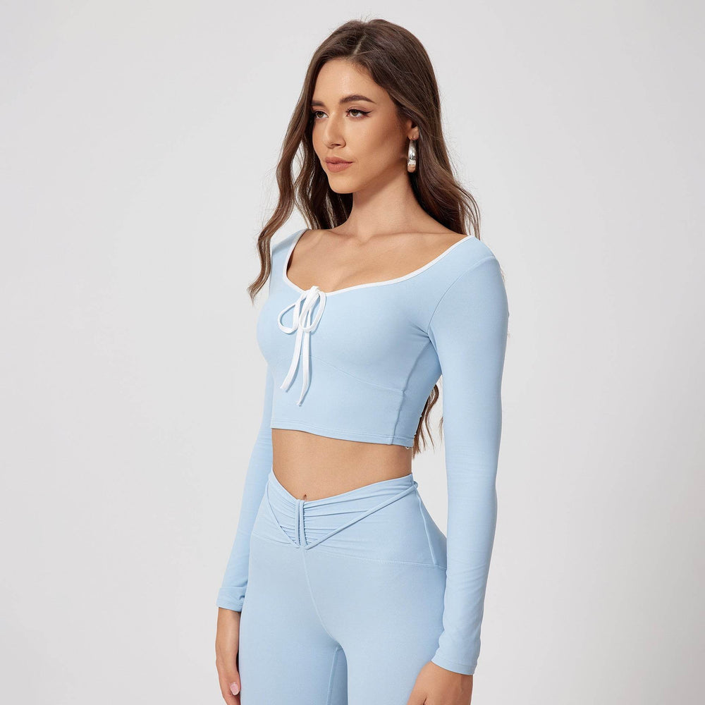 Quick-dry Training Running Sports Fitness Gym Crop Workout top for women - EX-STOCK Canada