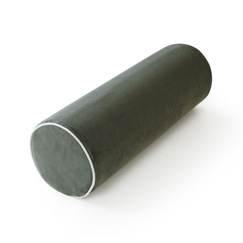 Oreiller cylindrique rond en mousse à mémoire de forme pour soutien cervical - EX-STOCK Canada
