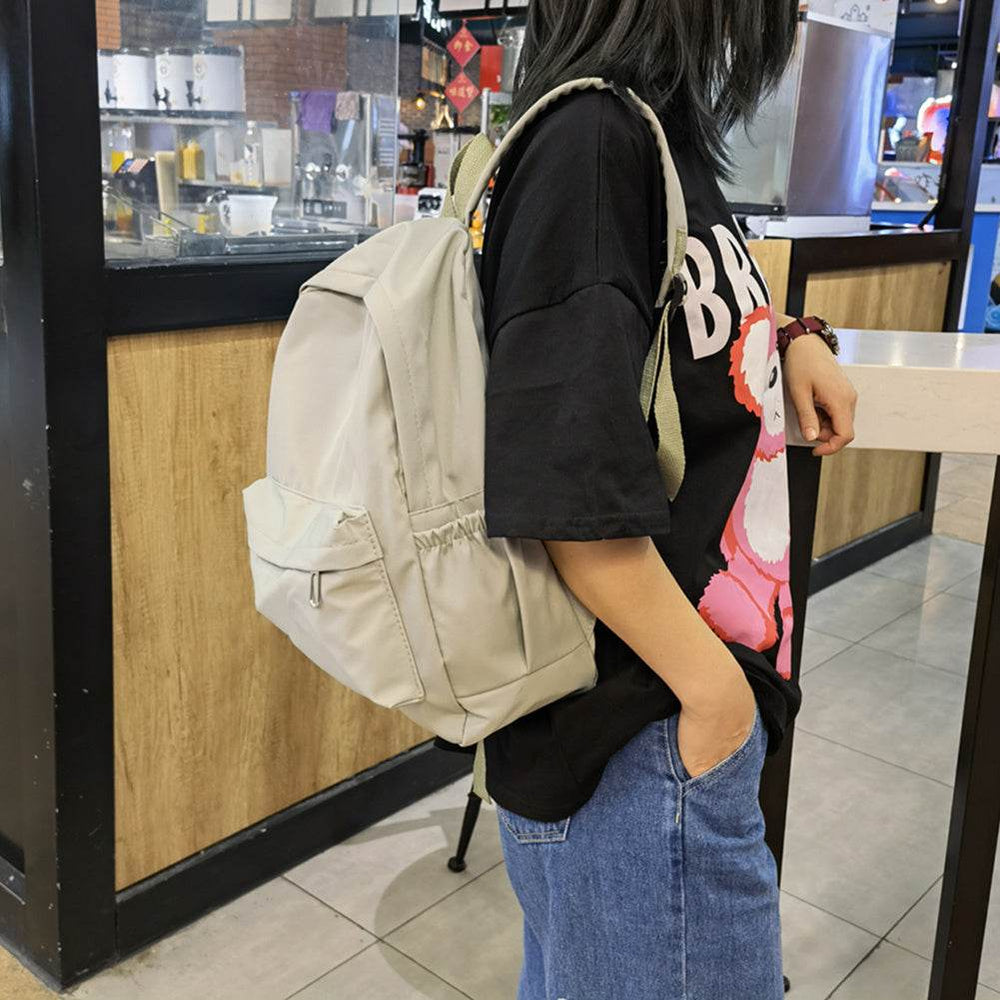 Mid Size Waterproof Plain college and High school backpack - EX-STOCK Canada