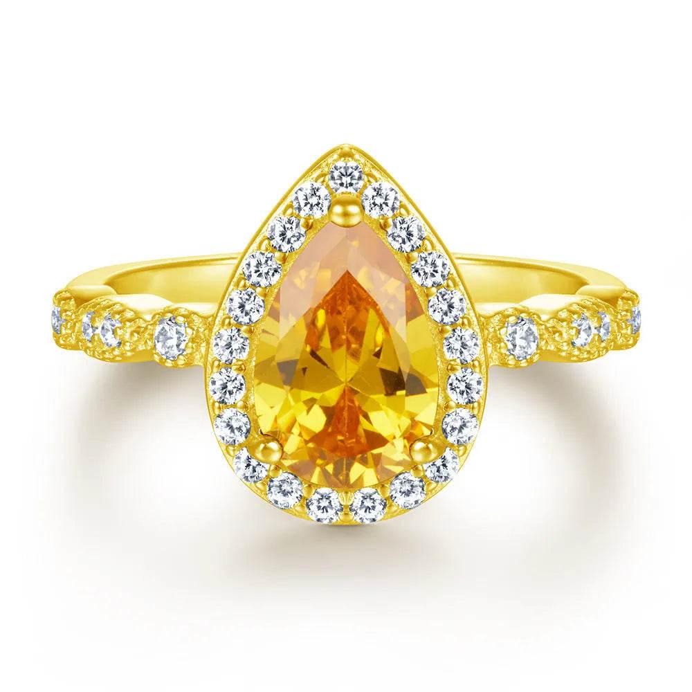 Fashion Ring Set Ladies 925 Sterling Silver Combination Wedding Ring women - EX-STOCK Canada