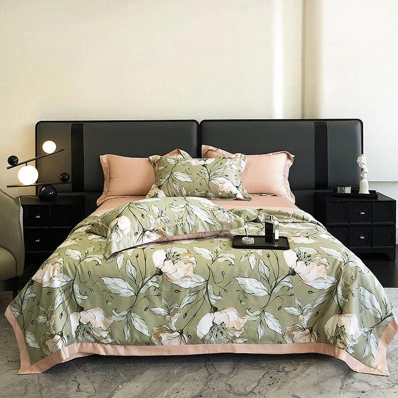 Housse de couette rafraîchissante d'été en Tencel lavable et aéréeEX-STOCK Canada
