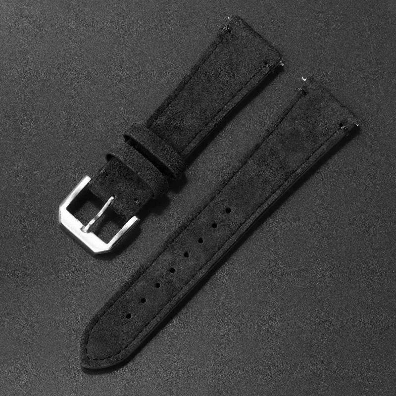 Suede Leather Strap Quick Release Watch Band - EX-STOCK Canada