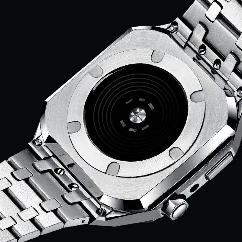 Integrated High-grade Metal Modified Watch Strap Case Stainless Steel Protective Case Cover Men's Business - EX-STOCK Canada