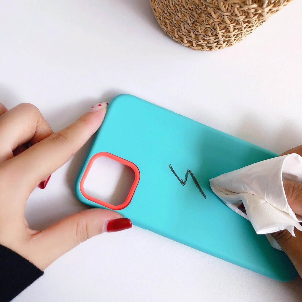 Plain Soft Silicone Mobile iphone phone case Unisex - EX-STOCK Canada