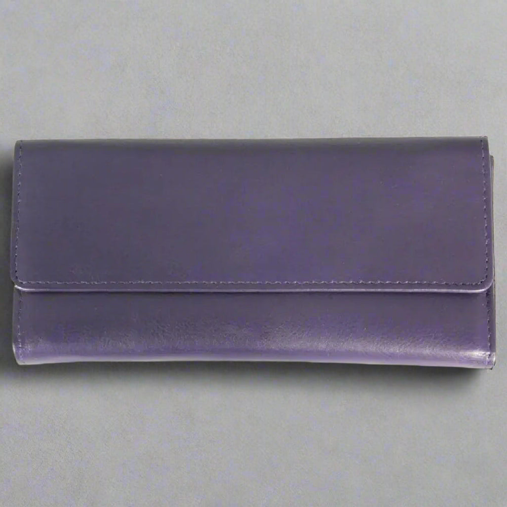 Cartera de cuero trifold con solapa de la Rama Internacional de Mujeres JBGEX-STOCK Canada