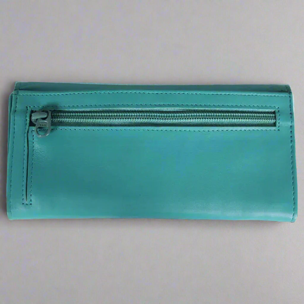 Cartera de cuero trifold con solapa de la Rama Internacional de Mujeres JBGEX-STOCK Canada