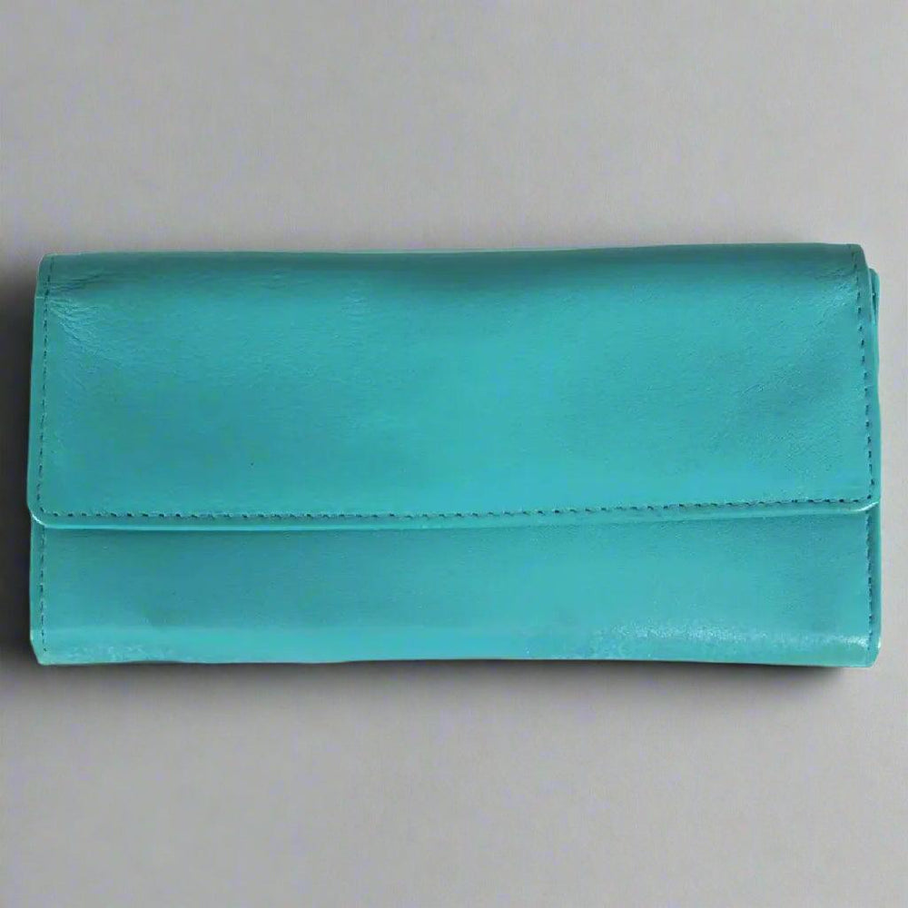 JBG International Women's Wing Flap Trifold Leather Wallet EX-STOCK Canada