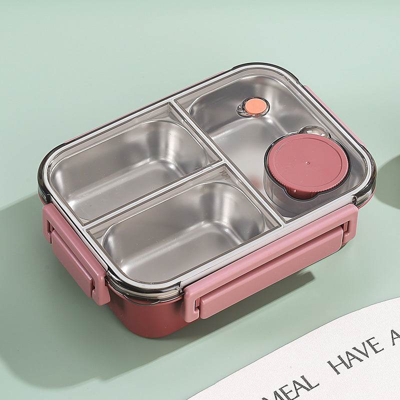 304 Stainless Steel Sealed Insulated Bento Lunch Box for Kids - EX-STOCK Canada