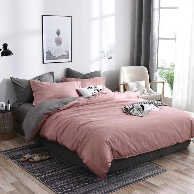 غطاء لحاف مع غطاء وسادتين 50x70 سم مجموعة أغطية سرير 3 قطعEX-STOCK Canada