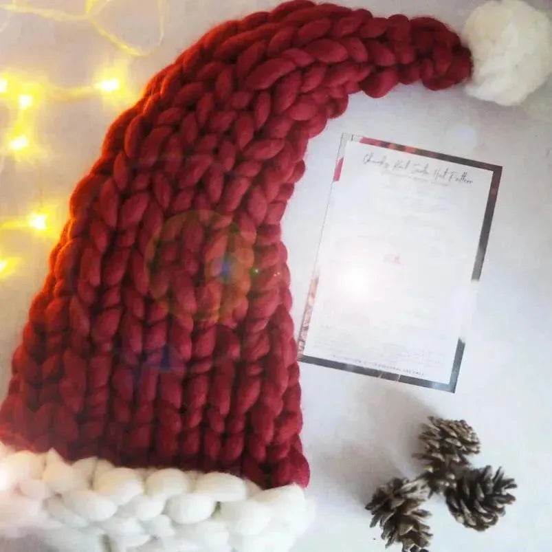 Christmas Plush Hat With Pompom Cute Winter Hat For Women Men Child - EX-STOCK Canada