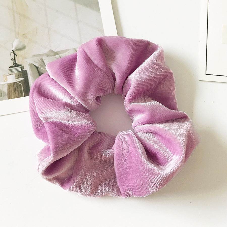 Fashion Velvet Scrunchies for Hair Ponytail Holder - EX-STOCK Canada