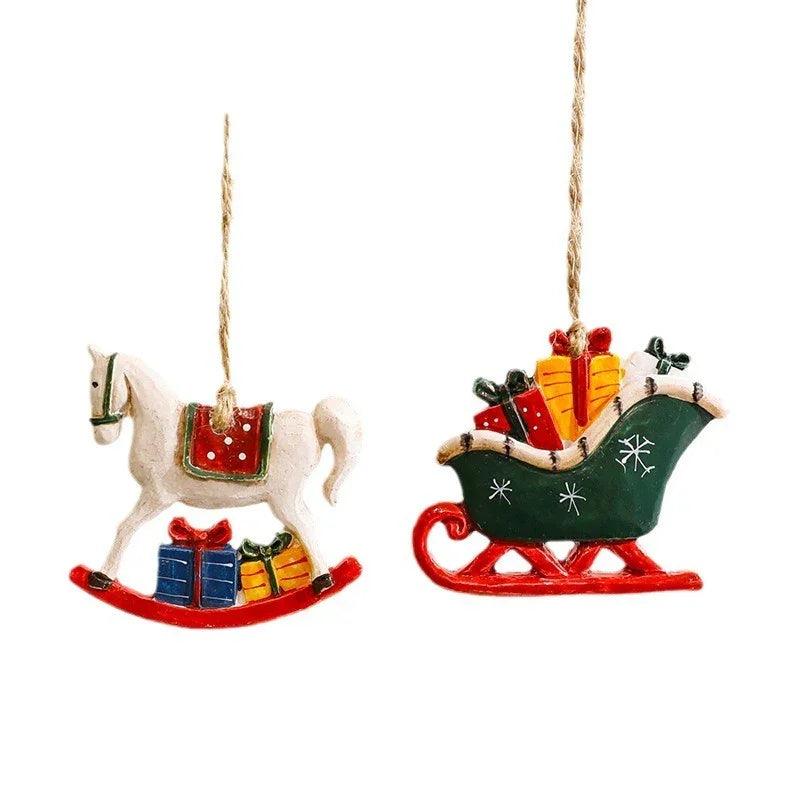 Décorations de Noël Ornements de Renne de Dessin AniméEX-STOCK Canada