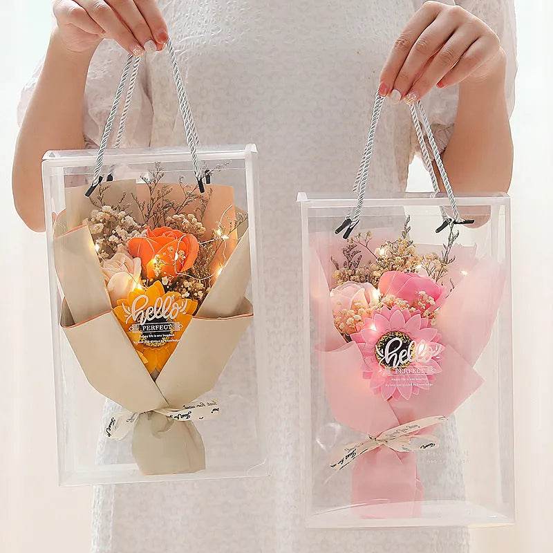 Soap Rose Bundle Gift Box - EX-STOCK Canada