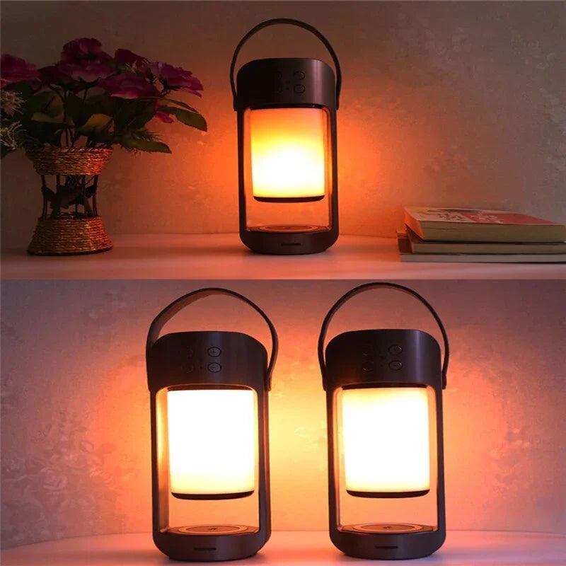 Flame Light Bluetooth Speaker Creative and Multifunctional EX-STOCK Canada