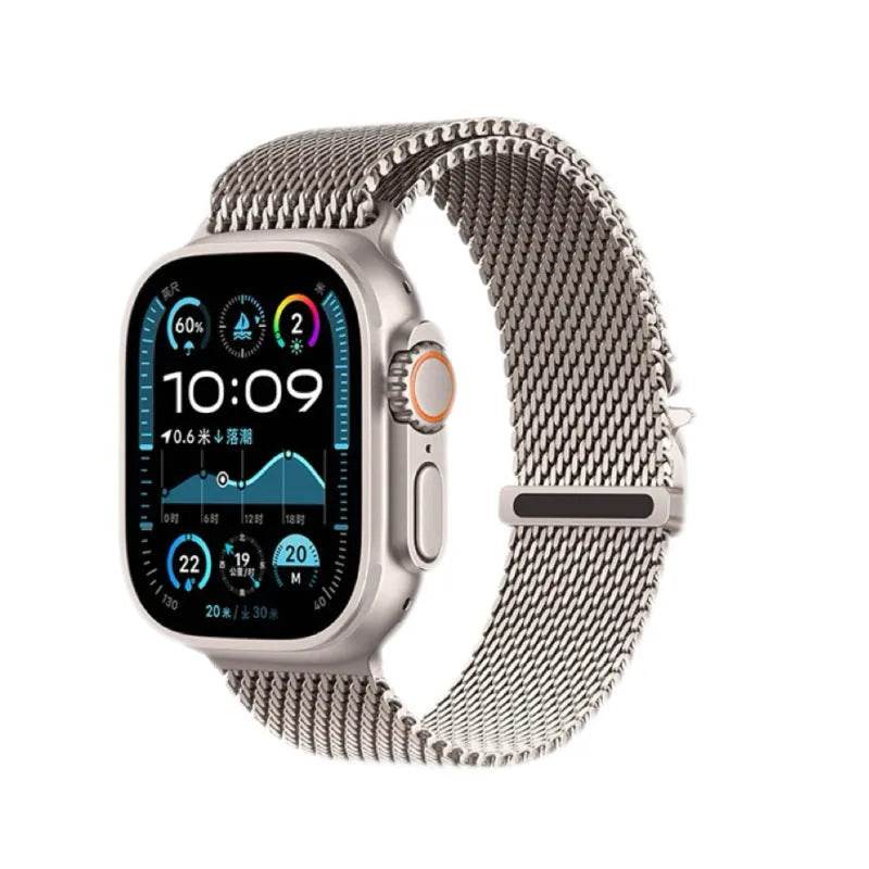 Fashion Titanium Parachute Buckle Milanis Watch Strap - EX-STOCK Canada