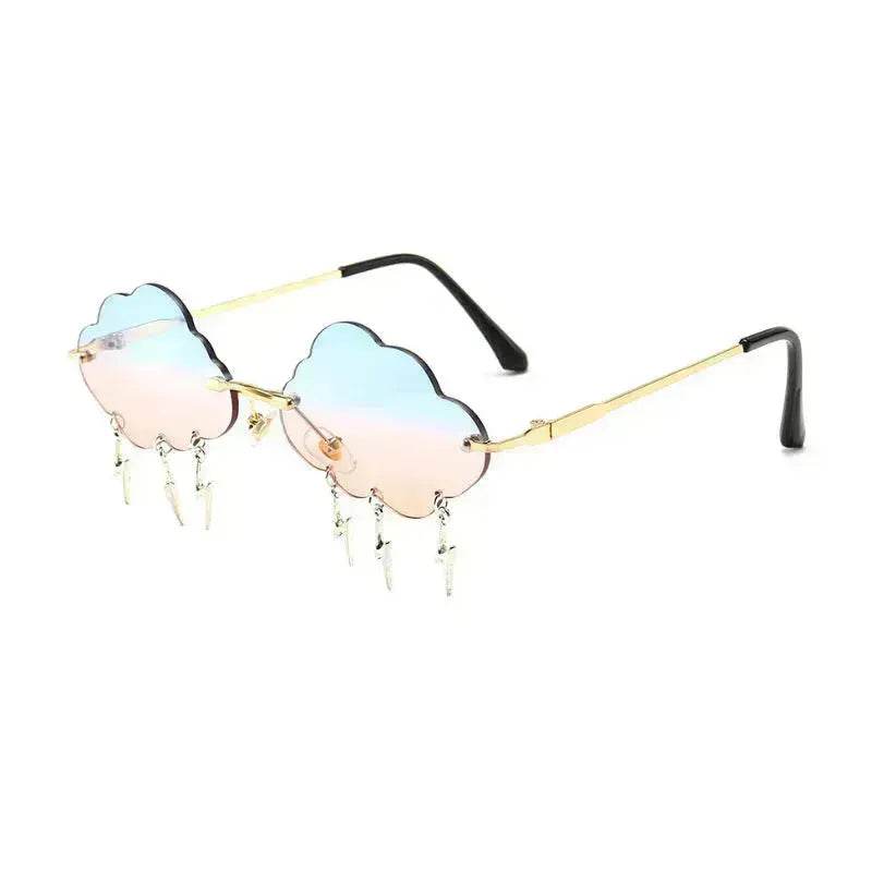 Fashion Trend Cloud Chain Polarized Sunglasses for Women - EX-STOCK Canada
