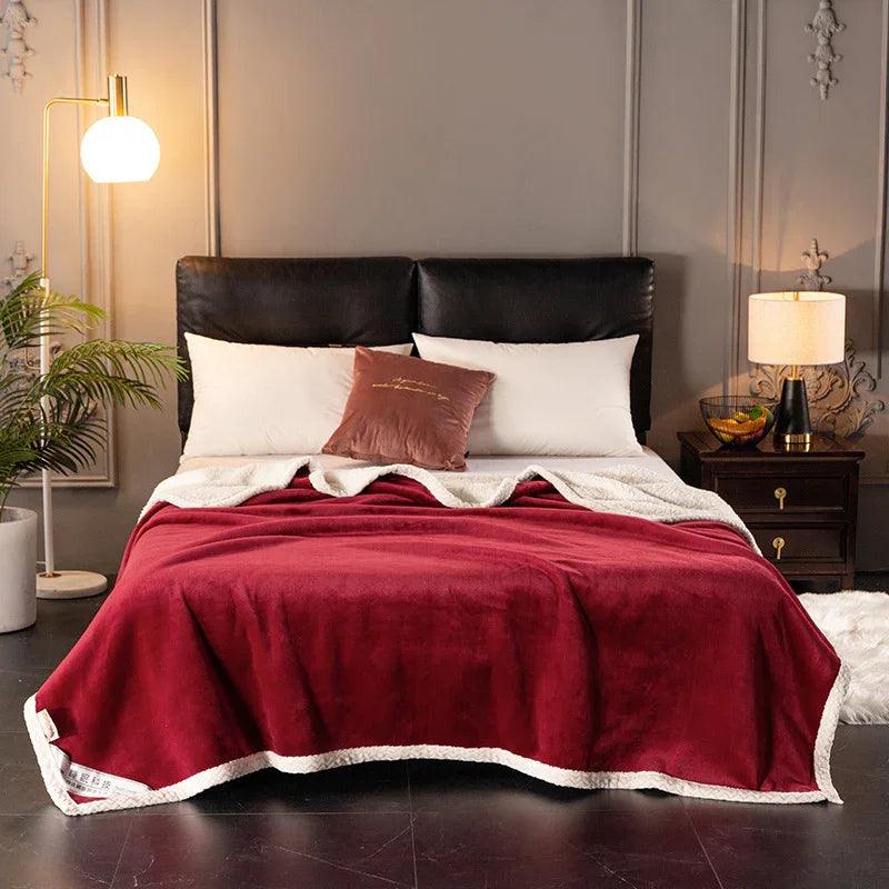 Couverture en polaire double couverture en polaire couverture en polaire épaisseEX-STOCK Canada