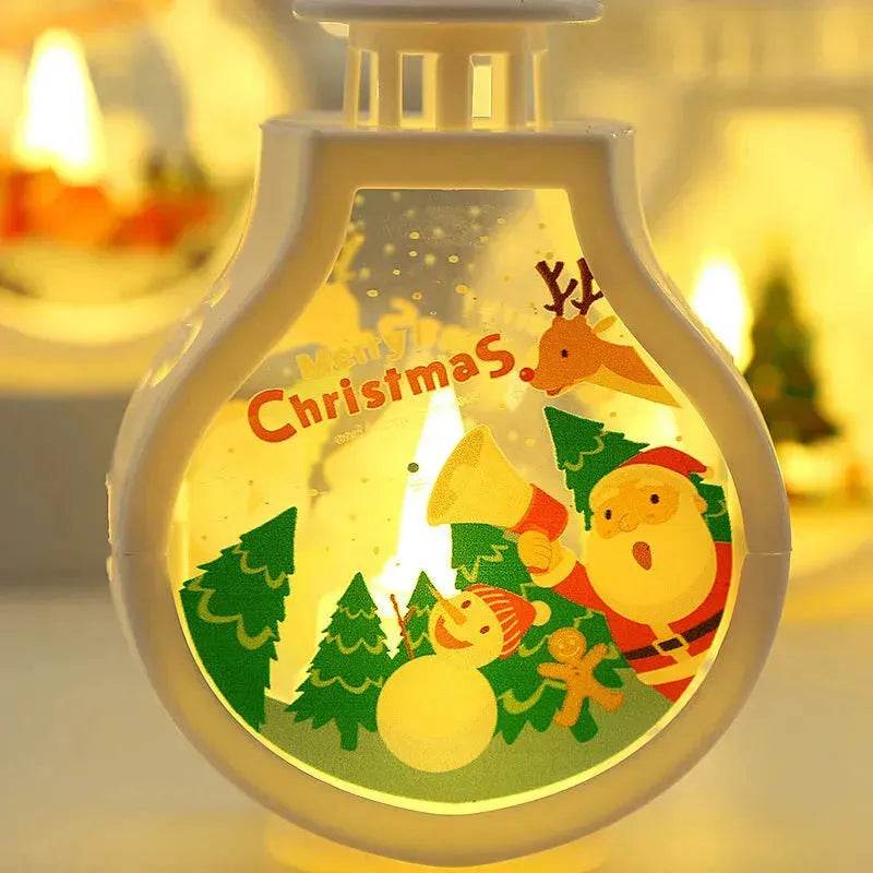 Christmas Candle Lamp Romantic Ornaments - EX-STOCK Canada