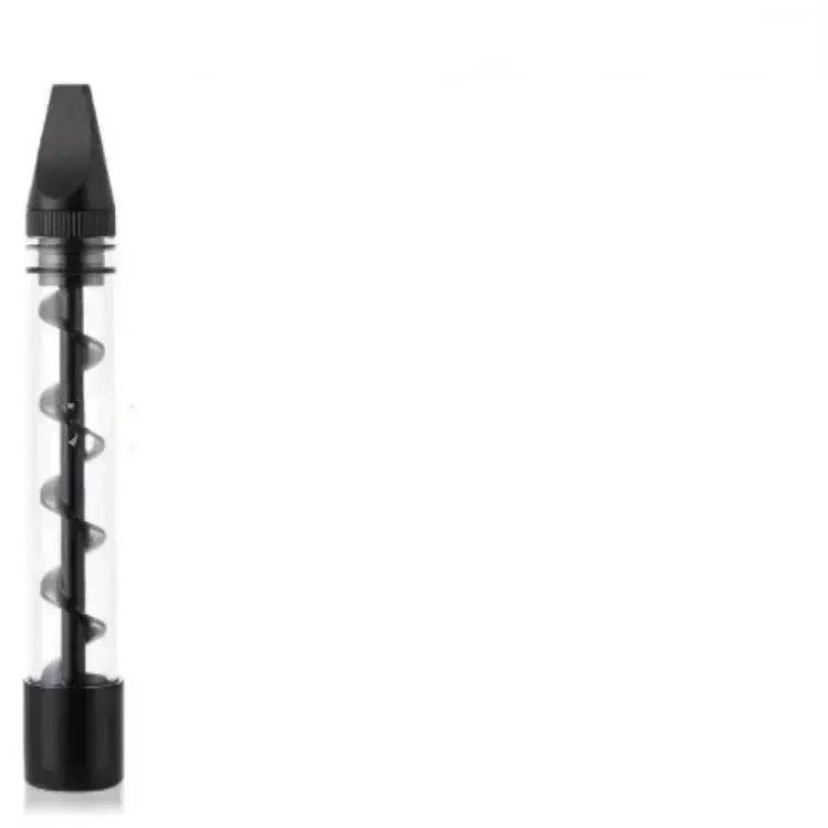 Creative And Simple Dry-burning Atomizer Spiral Pipe Glass Blunt - EX-STOCK Canada