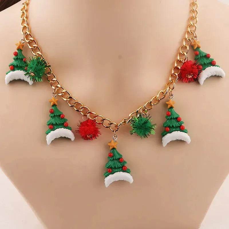 Creative Christmas Necklace women gift ideas - EX-STOCK Canada