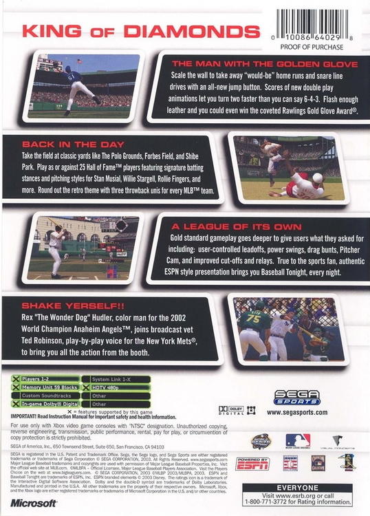 World Series Baseball 2K3