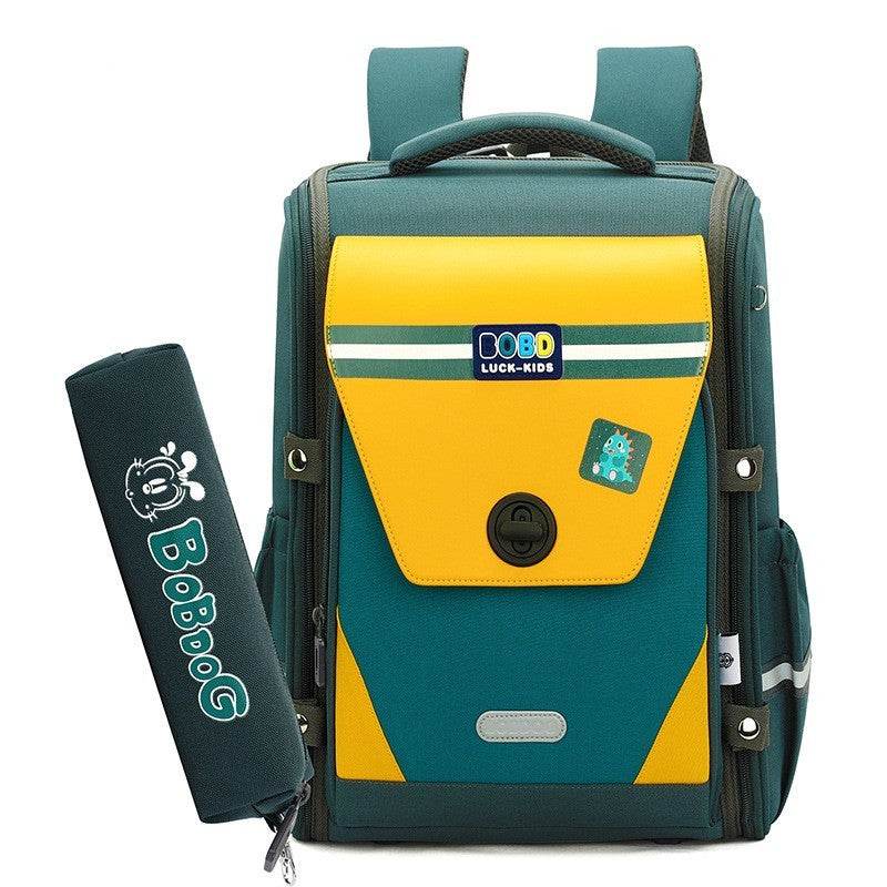 Children's Schoolbag Primary School Spine Protection Burden Reduction Backpack - EX-STOCK Canada