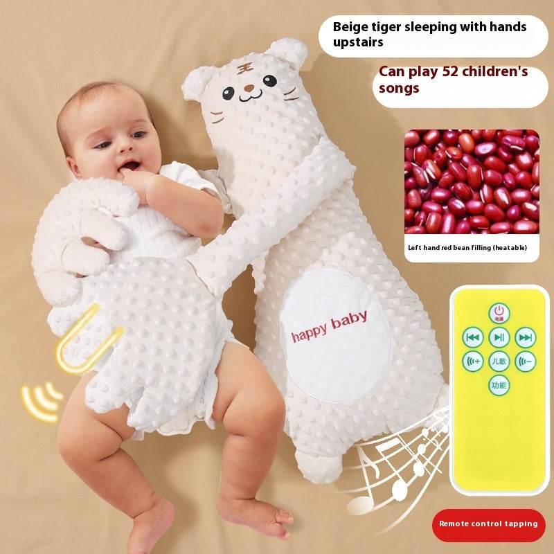 Infant Exhaust Pillow Hand Remote Controlled Soothing For Baby Sleep Cartoon Plush Toddler Comforting Hand EX-STOCK Canada