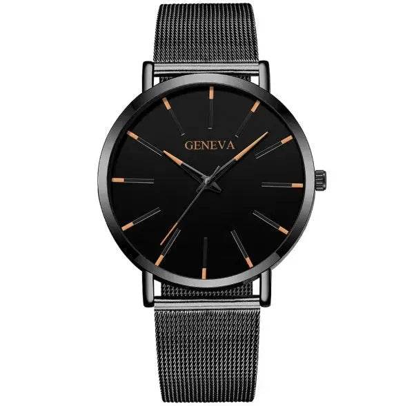 Mesh strap quartz watch - EX-STOCK Canada