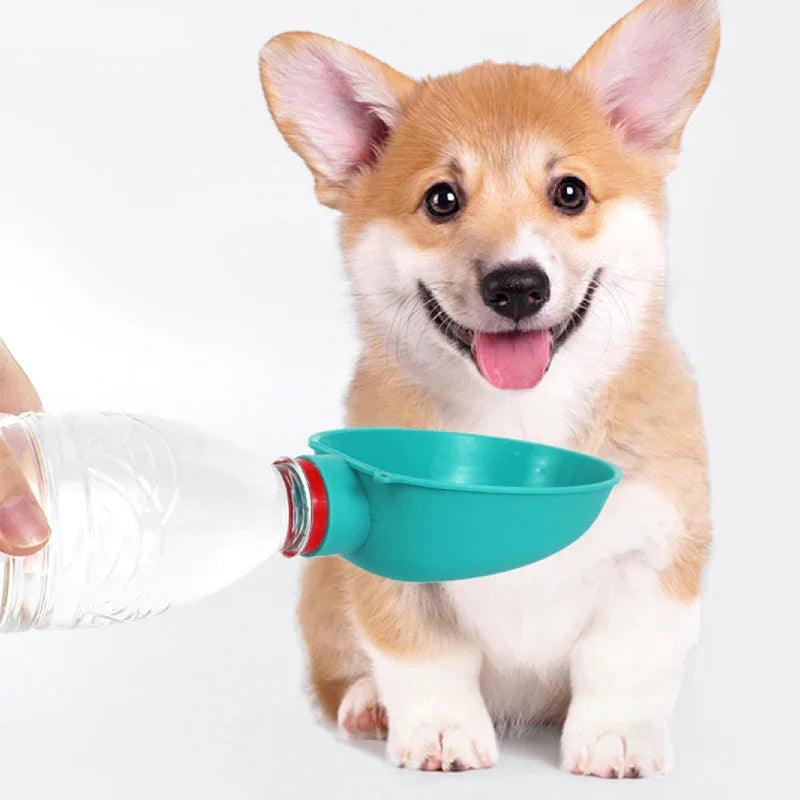 Portable Dog Drinking Bowl Outdoor Water Feeding Pet Outside Water Cup Dog Kettle For Small Breeds Dogs Pets Products EX-STOCK Canada