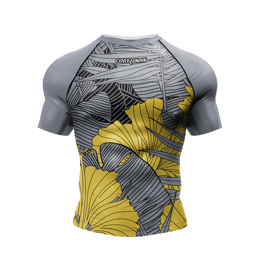 Men's 3D Digital Print Compression T-Shirt – Slim Fit Rash Guard | 14 Designs